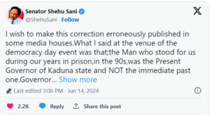 Shehu Sani